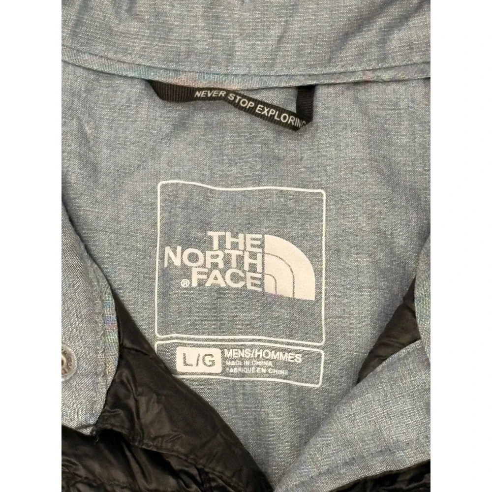 The North Face Reyes ThermoBall Insulated‎ Button Shirt Jacket Black Men L C916
